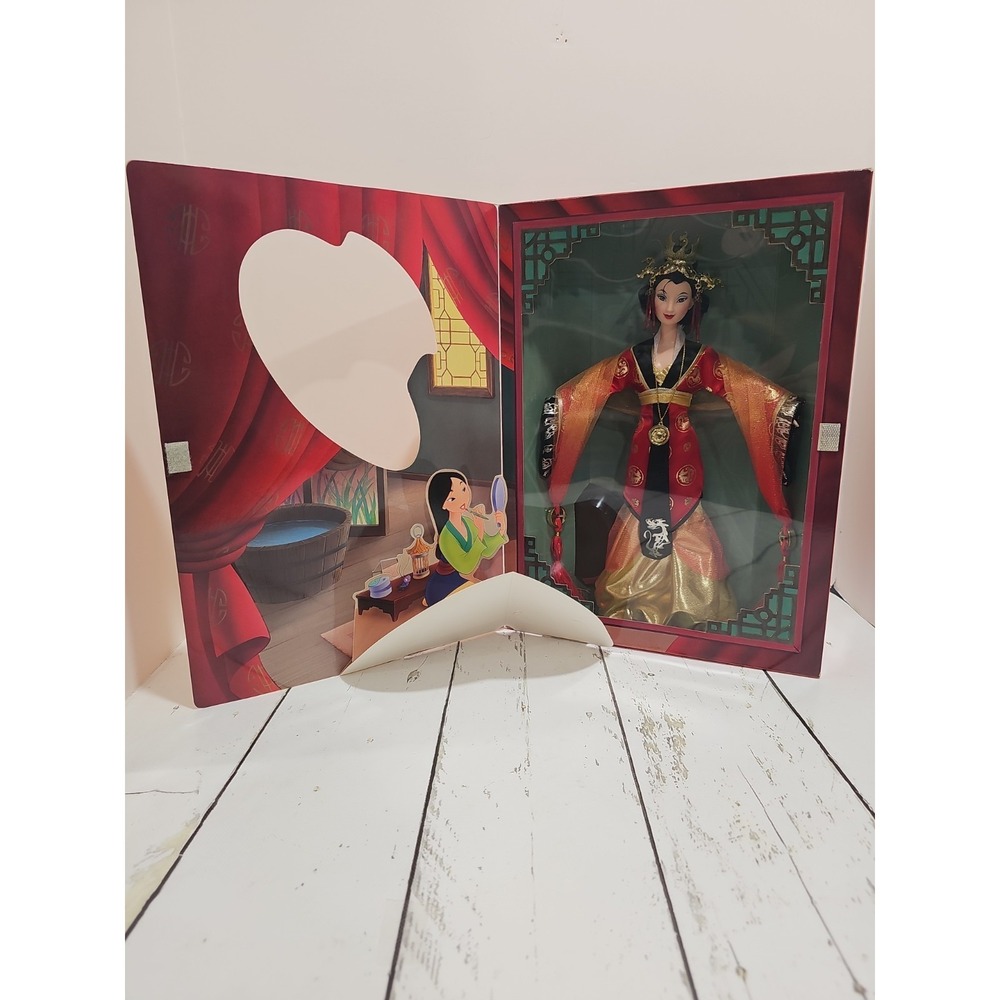 1998 Barbie Mulan Imperial Beauty Disney Film Premiere Edition Doll NRFB Vintage - Picture 16 of 16